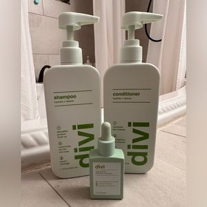 Original Divi Shampoo, Conditioner and Hair Serum